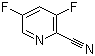 structure of CAS# 298709-29-2, 2-Cyano-3,5-difluoropyridine