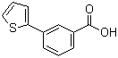 structure of CAS# 29886-63-3, 3-(2-Thienyl)benzoic acid