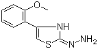 CAS # 299169-54-3, 4-(2-Methoxyphenyl)-2(3H)-thiazolone hydrazone