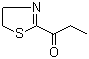 2-丙酰基-2-噻唑啉分子结构 (CAS 29926-42-9)