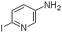 5-氨基-2-碘吡啶分子结构 (CAS 29958-12-1)
