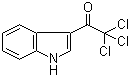 CAS # 30030-90-1, 3-(Trichloroacetyl)indole, Ketone indol-3-yl trichloromethyl, 2,2,2-Trichloro-1-(1H-indol-3-yl)ethanone