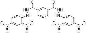 CAS 登录号：300360-39-8, 1,3-苯二甲酰双[2-(2,4-二硝基苯基)肼]