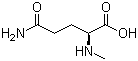N-甲基-L-谷氨酰胺分子结构 (CAS 300560-56-9)