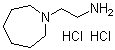 N-2-氨乙基高哌啶二盐酸盐分子结构 (CAS 300578-40-9)