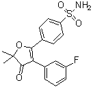 structure of CAS# 301692-76-2, Polmacoxib