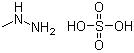 structure of CAS# 302-15-8, 甲基肼硫酸盐