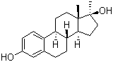 CAS # 302-76-1, Methylestradiol, 17-Methyl-estra-1,3,5(10)-triene-3,17beta-diol, 17-Methyl-estradiol, 17-Methyl-1,3,5(10)-estratriene-3,17beta-diol, 17-Methylestradiol, 17alpha-Methyl-1,3,5(10)-estratriene-3,17beta-diol, 17alpha-Methylestradiol, NSC 52245