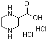 structure of CAS# 3022-15-9, 哌嗪-2-羧酸二盐酸盐