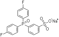 CAS # 302554-19-4, 3-[Bis(4-fluorophenyl)phosphinyl]benzenesulfonic acid sodium salt