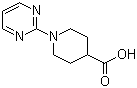 1-(嘧啶-2-基)哌啶-4-甲酸分子结构 (CAS 303144-44-7)
