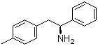 (S)-1-苯基-2-对甲苯基乙胺分子结构 (CAS 30339-30-1)