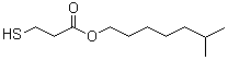 Isooctyl 3-mercaptopropionate molecular structure (CAS 30374-01-7)