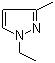 1-乙基-3-甲基吡唑分子结构 (CAS 30433-57-9)