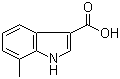 structure of CAS# 30448-16-9, 7-甲基吲哚-3-甲酸