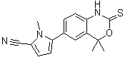Tanaproget分子结构 (CAS 304853-42-7)