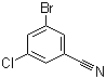 structure of CAS# 304854-55-5, 3-溴-5-氯苯腈
