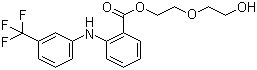 structure of CAS# 30544-47-9, Etofenamate