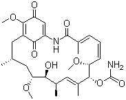 格尔德霉素分子结构 (CAS 30562-34-6)