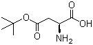 structure of CAS# 3057-74-7, L-天门冬氨酸-4-叔丁基酯