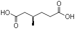 structure of CAS# 3058-01-3, 3-甲基己二酸
