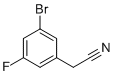 structure of CAS# 305800-58-2, 2-(3-Bromo-5-fluorophenyl)acetonitrile
