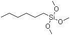 structure of CAS# 3069-19-0, 正己基三甲氧基硅烷