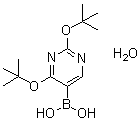 CAS # 306935-93-3, [2,4-Bis(1,1-dimethylethoxy)-5-pyrimidinyl]boronic acid monohydrate