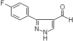 CAS 登录号：306936-57-2, 3-(4-氟苯基)-1H-吡唑-4-甲醛