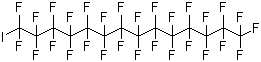 structure of CAS# 307-63-1, Perfluorotetradecyl iodide
