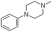 structure of CAS# 3074-43-9, 1-甲基-4-苯基哌嗪
