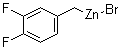 structure of CAS# 307496-34-0, (3,4-二氟苄基)溴化锌