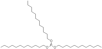 structure of CAS# 3076-63-9, 三月桂基亚磷酸酯
