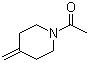 structure of CAS# 308087-58-3, 1-乙酰基-4-亚甲基哌啶