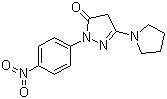 CAS 登录号：30818-17-8, 1-(4-硝基苯基)-3-(1-吡咯烷基)-5-吡唑酮