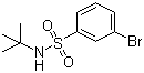 structure of CAS# 308283-47-8, N-叔丁基-3-溴苯磺酰胺