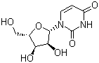 structure of CAS# 3083-77-0, 阿糖尿苷