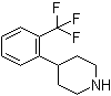 4-(2-三氟甲基苯基)哌啶分子结构 (CAS 308823-90-7)