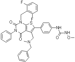 舒夫戈利分子结构 (CAS 308831-61-0)