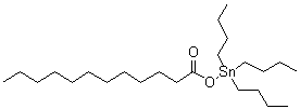 structure of CAS# 3090-36-6, 三丁基锡单月桂酸酯