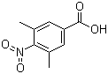 structure of CAS# 3095-38-3, 3,5-Dimethyl-4-nitrobenzoic acid