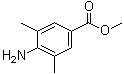 structure of CAS# 3095-48-5, 4-氨基-3,5-二甲基苯甲酸甲酯
