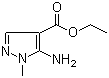 CAS # 31037-02-2, 5-Amino-1-methyl-1H-pyrazole-4-carboxylic acid ethyl ester
