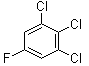 structure of CAS# 3107-21-9, 1,2,3-Trichloro-5-fluorobenzene