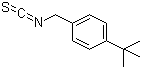 4-叔-丁基苄基异硫氰酸酯分子结构 (CAS 31088-81-0)