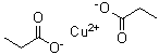 丙酸铜分子结构 (CAS 3112-74-1)