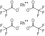 structure of CAS# 31126-95-1, 三氟乙酸铑二聚体