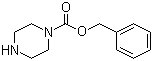 苄基 1-哌嗪甲酸酯分子结构 (CAS 31166-44-6)