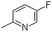 5-氟-2-甲基吡啶分子结构 (CAS 31181-53-0)