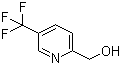 (5-三氟甲基吡啶-2-基)甲醇分子结构 (CAS 31181-84-7)